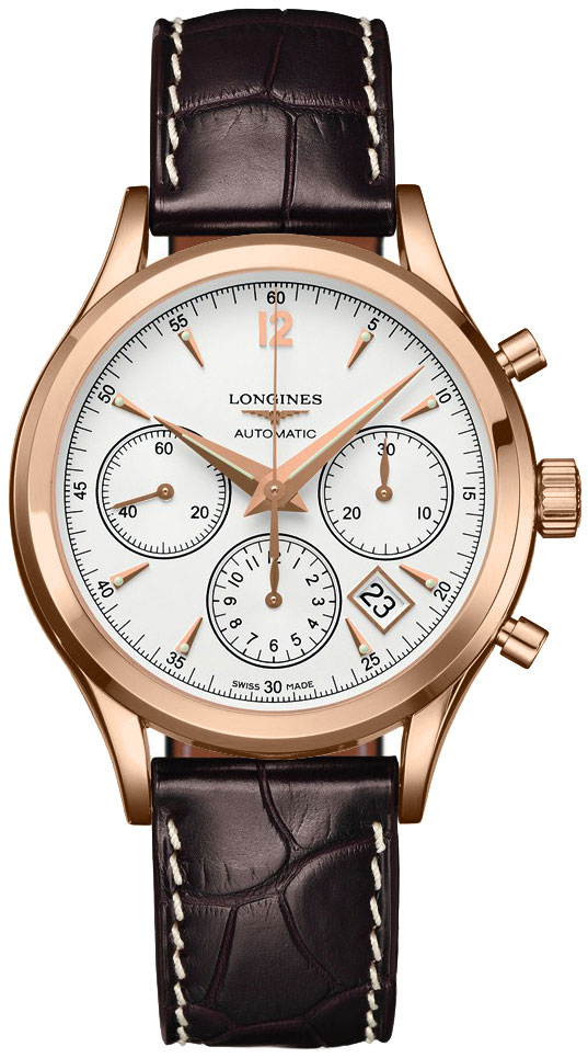 Longines Heritage Collection Self winding Automatic Silver Mens Watch L27508762 