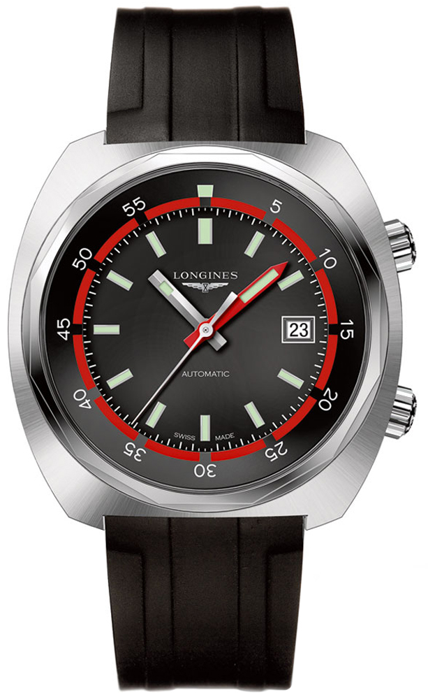Longines Heritage Collection Self winding Automatic Black Mens Watch L27954529 
