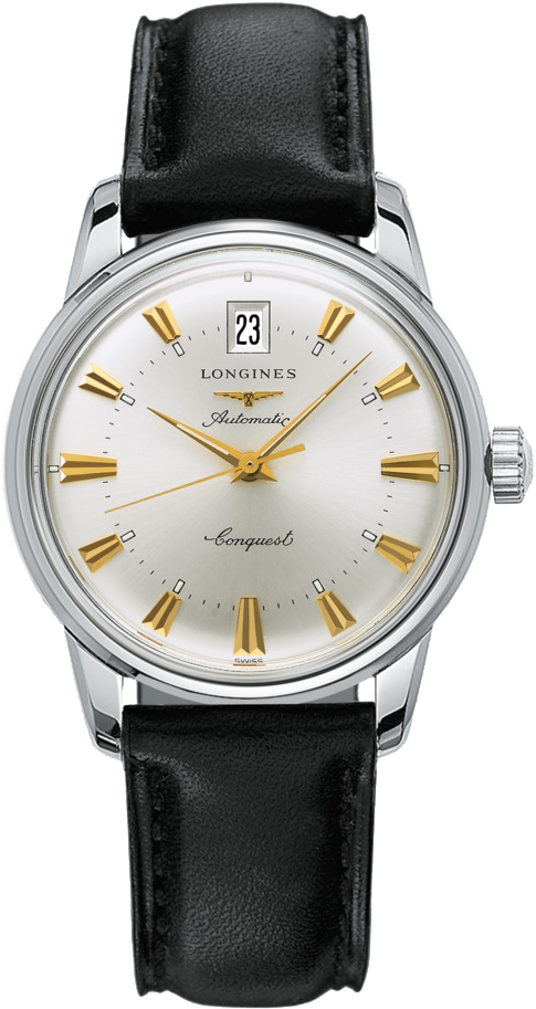 Longines Heritage Collection Self winding Automatic Silver Mens Watch L16114752 
