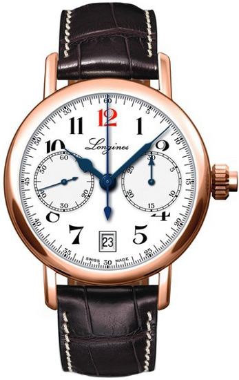 Longines Heritage Collection Self winding Automatic White Mens Watch L27758233 
