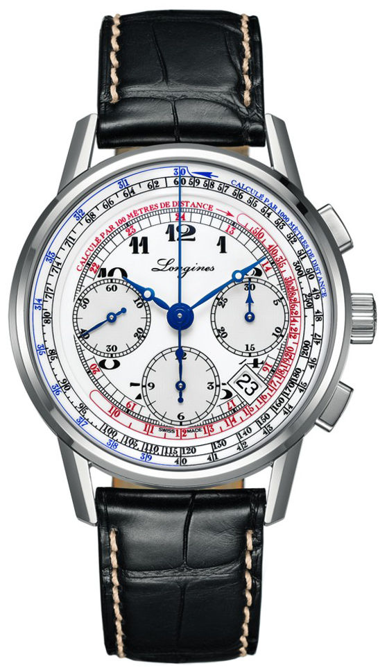 Longines Heritage Tachymeter Chronograph Men's Watch L2.781.4.13.2 