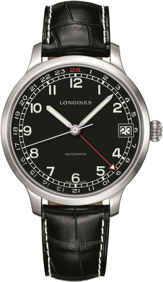 Longines Heritage Collection Self winding Automatic Black Mens Watch L27894533 