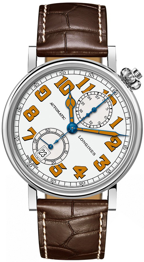 Longines Heritage Collection Self winding Automatic White Mens Watch L28124232 
