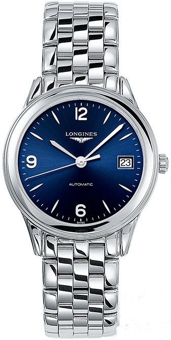Longines Flagship Self winding Automatic Blue Mens Watch L47744966 