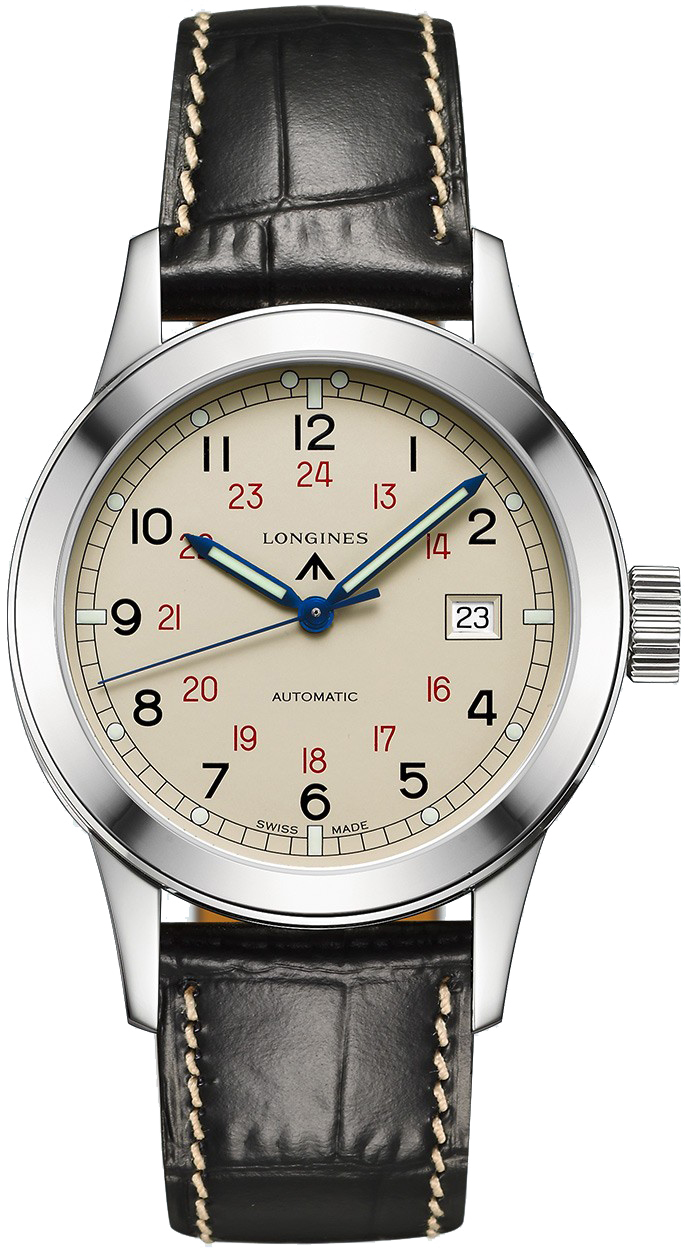 Longines Heritage Collection Self winding Automatic Silver Mens Watch L28324730 