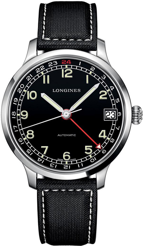 Longines Heritage Collection Self winding Automatic Black Mens Watch L27894530 