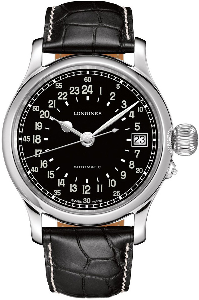 Longines Heritage Collection Black Mens Watch L27514534 