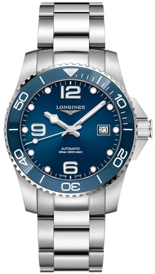 Longines HydroConquest Self winding Automatic Blue Mens Watch L37814966 