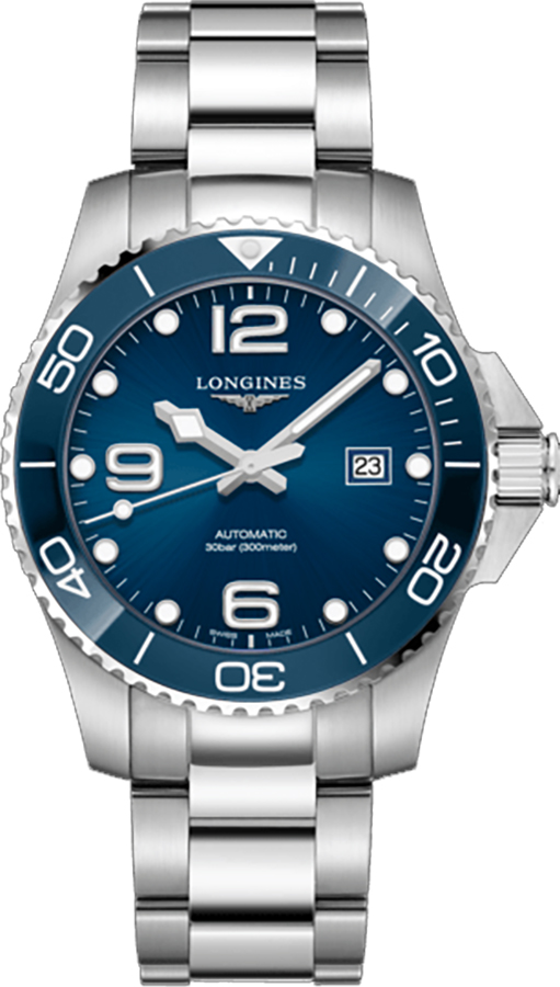 Longines HydroConquest Self winding Automatic Blue Mens Watch L37824966 