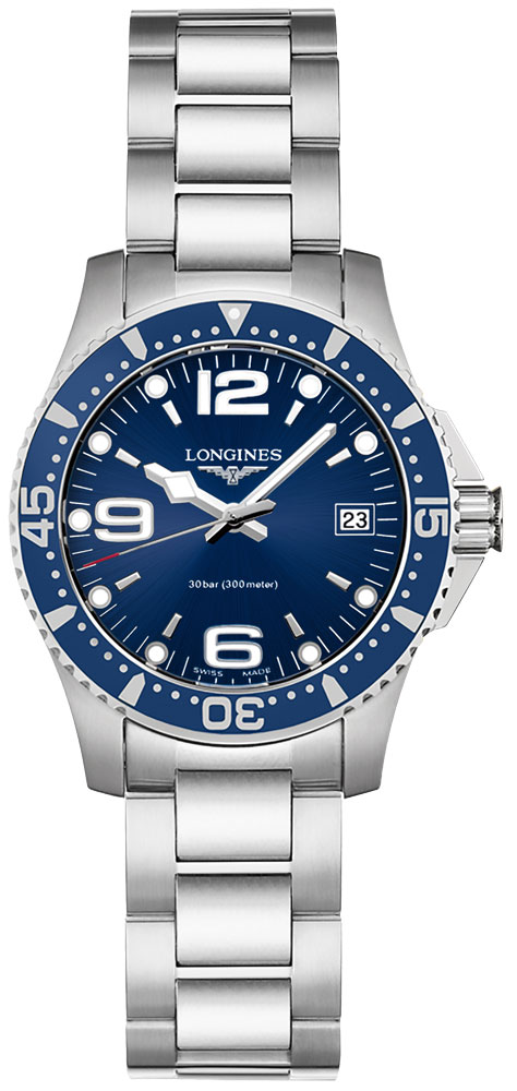 Longines HydroConquest Battery Operated Quartz Blue Ladies Watch L33404966 