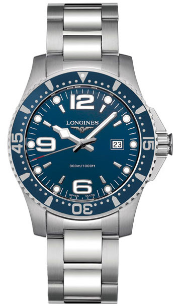 Longines HydroConquest Blue Mens Watch L36404966 