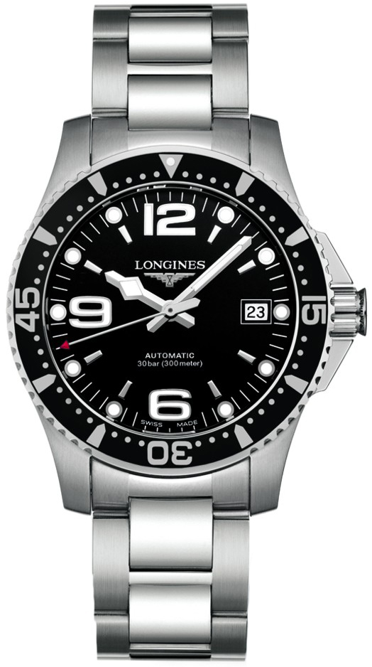 Longines HydroConquest Black Mens Watch L36414566 