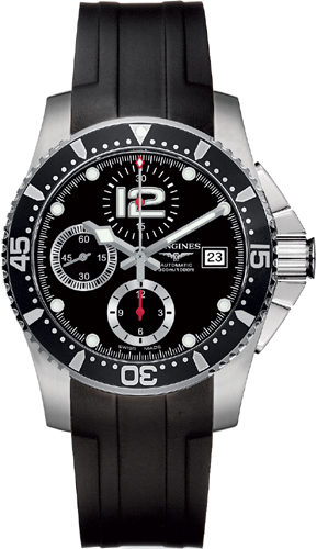 Longines HydroConquest Black Mens Watch L36444562 
