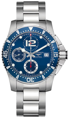 Longines HydroConquest Blue Mens Watch L36444966 