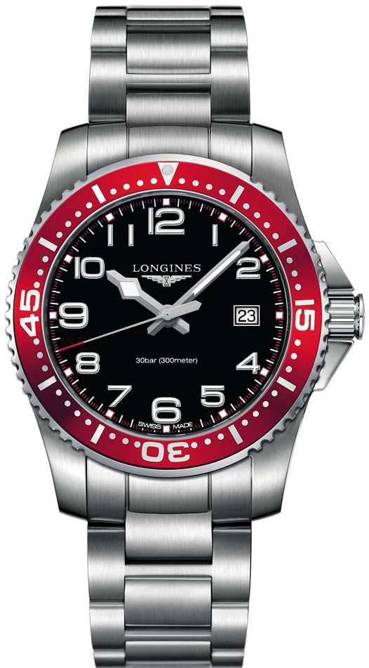 Longines HydroConquest Black Mens Watch L36884596 