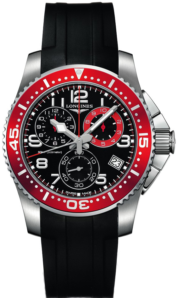 Longines HydroConquest Black Mens Watch L36904592 