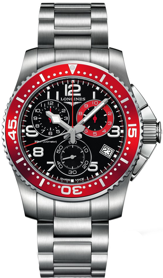 Longines HydroConquest Black Mens Watch L36904596 