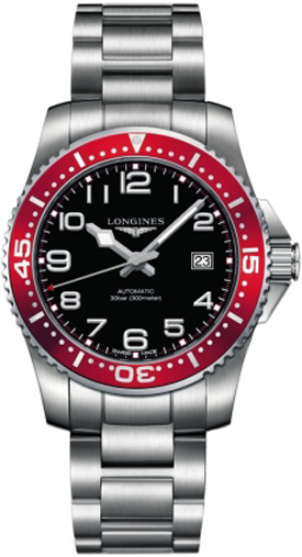 Longines HydroConquest Black Mens Watch L36944596 