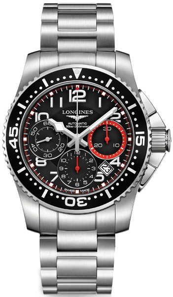 Longines HydroConquest Black Mens Watch L36964536 