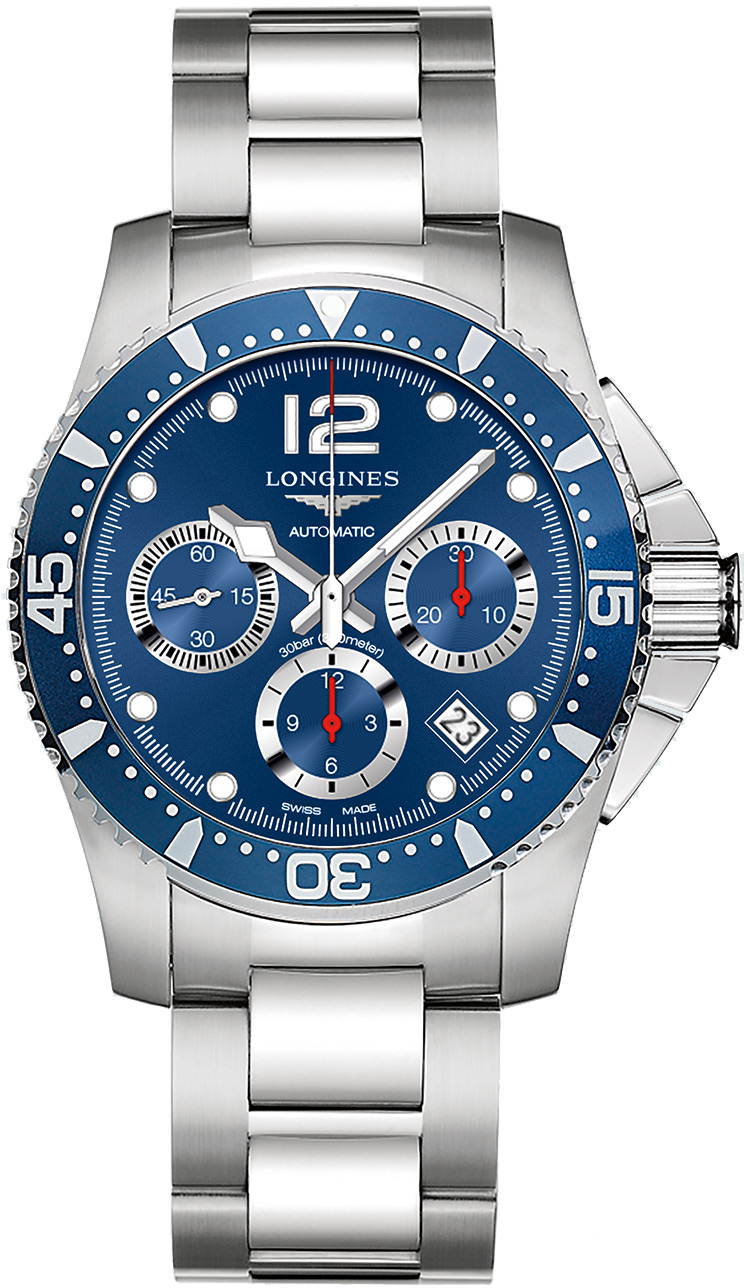Longines HydroConquest Self winding Automatic Blue Mens Watch L37444966 