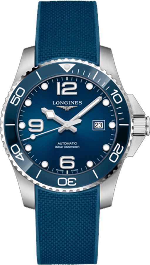 Longines HydroConquest Self winding Automatic Blue Mens Watch L37824969 