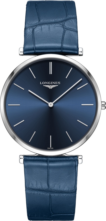 Longines La Grande Classique Battery Operated Quartz Blue Mens Watch L47664952 