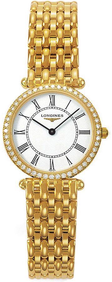 Longines La Grande Classique Battery Operated Quartz White Ladies Watch L41917116 