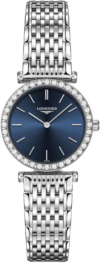 Longines La Grande Classique Battery Operated Quartz Blue Ladies Watch L43410956 