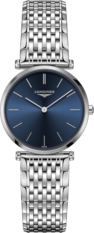 Longines La Grande Classique Battery Operated Quartz Blue Ladies Watch L45124956 