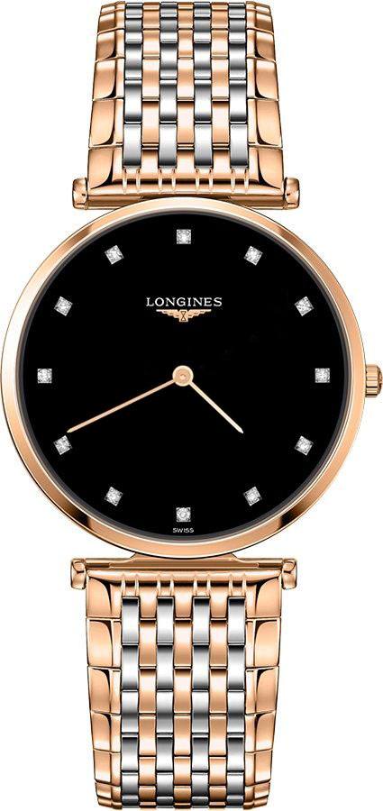 Longines La Grande Classique Battery Operated Quartz Black Unisex Watch L47551577 