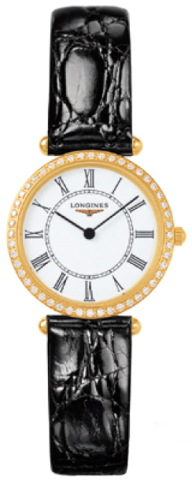 Longines La Grande Classique Battery Operated Quartz White Ladies Watch L41917110 