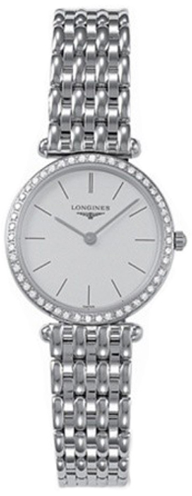 Longines La Grande Classique Battery Operated Quartz Silver Ladies Watch L41917726 