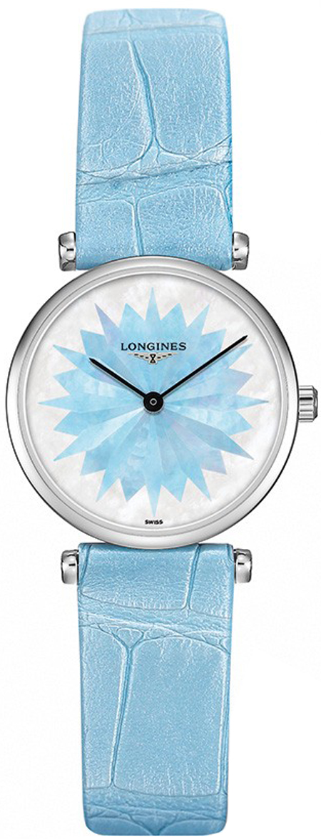 Longines La Grande Classique Battery Operated Quartz Blue White Ladies Watch L42094032 