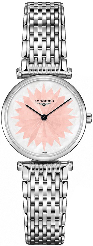Longines La Grande Classique Battery Operated Quartz White Ladies Watch L42094046 