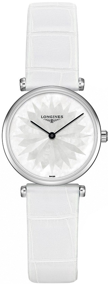 Longines La Grande Classique Battery Operated Quartz White Ladies Watch L42094052 