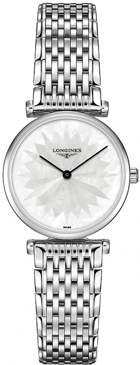 Longines La Grande Classique Battery Operated Quartz White Ladies Watch L42094056 