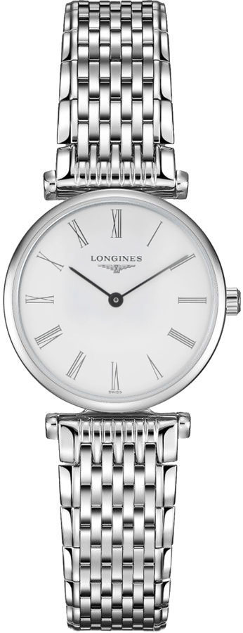 Longines La Grande Classique Battery Operated Quartz White Ladies Watch L42094116 