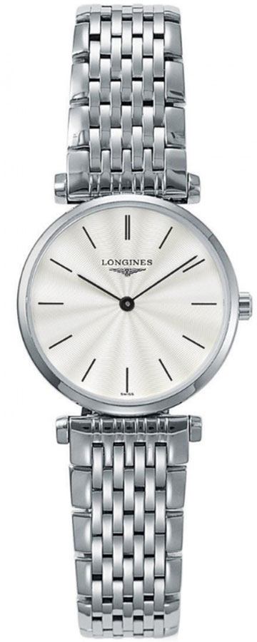 Longines La Grande Classique Battery Operated Quartz Silver Ladies Watch L42094736 