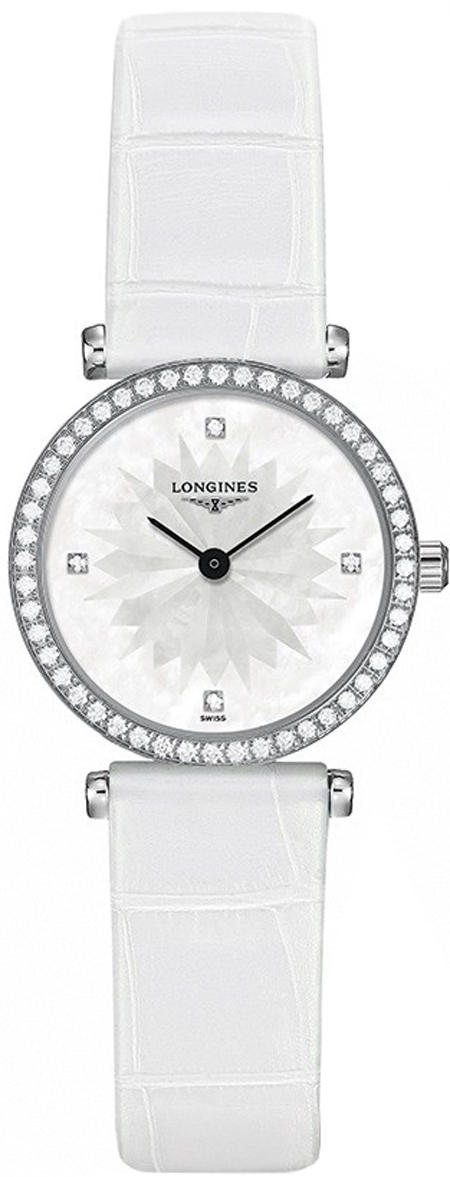 Longines La Grande Classique Battery Operated Quartz White Ladies Watch L42410252 