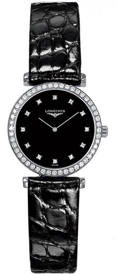 Longines La Grande Classique Black Ladies Watch L42410582 