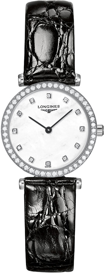 Longines La Grande Classique Battery Operated Quartz White Ladies Watch L42410802 