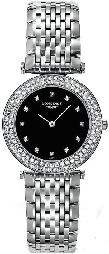 Longines La Grande Classique Black Ladies Watch L43080576 