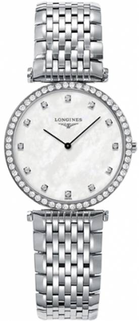 Longines La Grande Classique White Ladies Watch L45130876 
