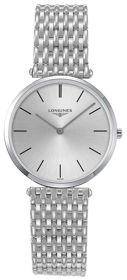 Longines La Grande Classique Battery Operated Quartz Silver Ladies Watch L46916726 