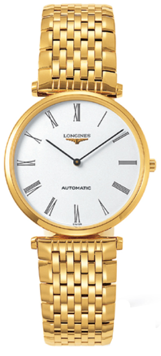 Longines La Grande Classique Self winding Automatic White Mens Watch L47082118 
