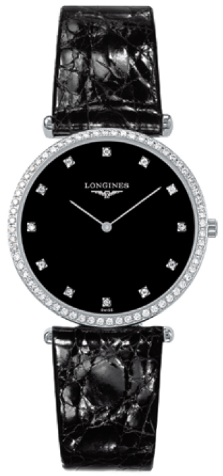 Longines La Grande Classique Black Mens Watch L47410582 