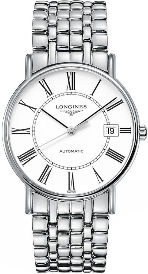Longines Presence Self winding Automatic White Mens Watch L49214116 