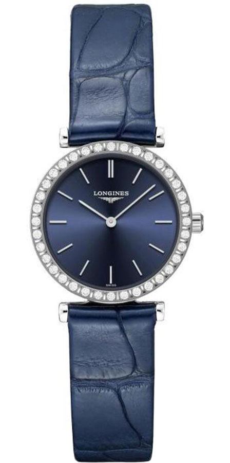 Longines La Grande Classique Battery Operated Quartz Blue Ladies Watch L43410952 