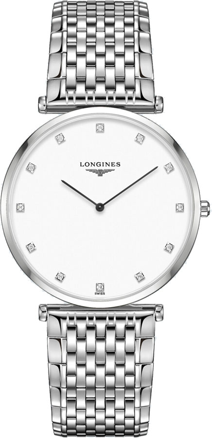 Longines La Grande Classique Battery Operated Quartz White Mens Watch L47664176 