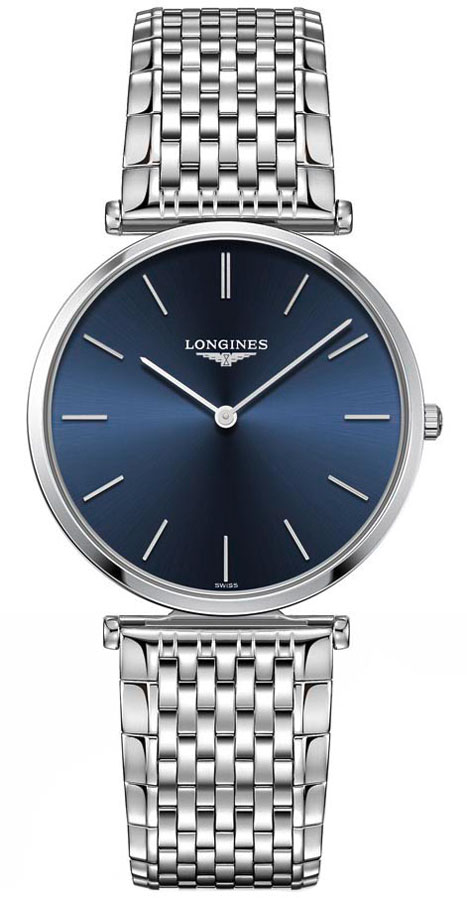 Longines La Grande Classique Battery Operated Quartz Blue Unisex Watch L47554956 